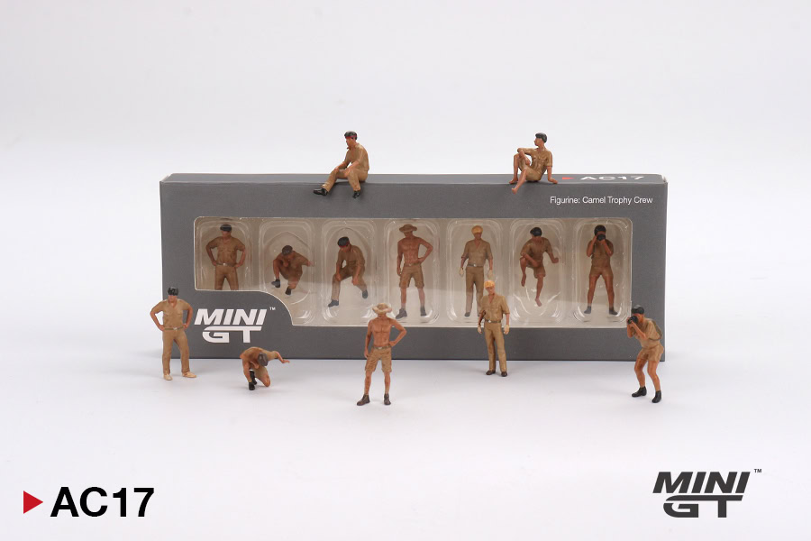 1:64 Figurine: Camel Trophy Crew - obrazek 3
