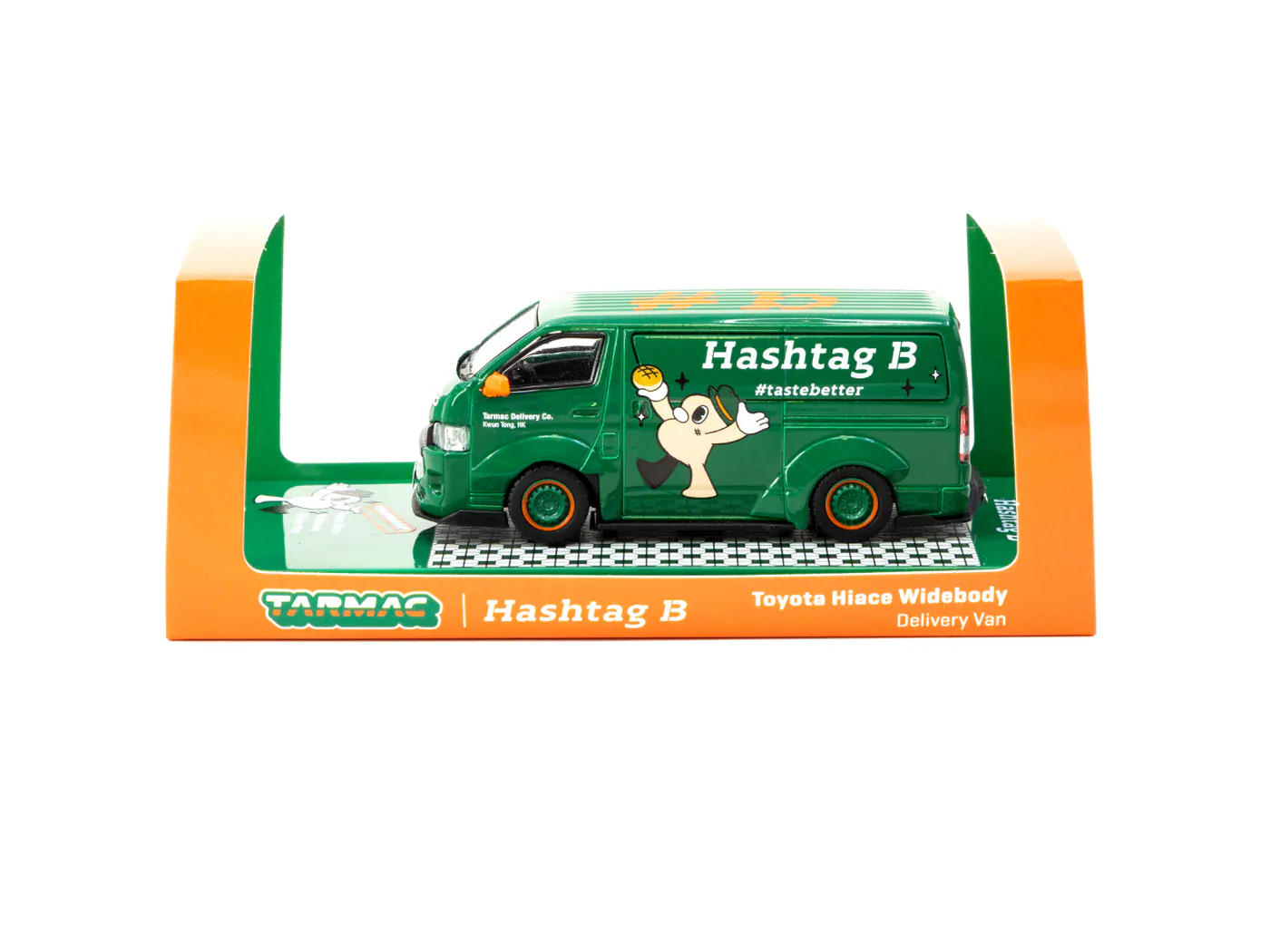 1:64 Toyota Hiace Widebody Delivery Van Hashtag B - obrazek 2