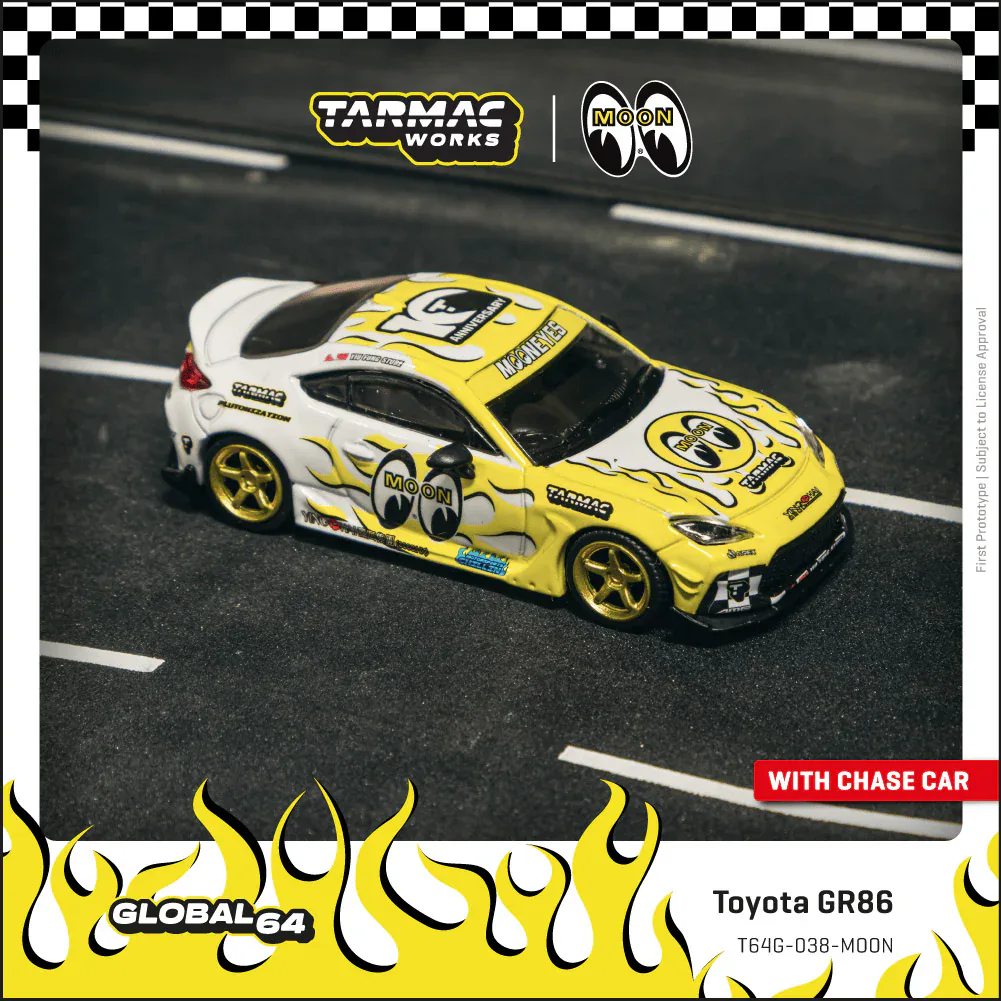 1:64 Toyota GR86 MOONEYES
