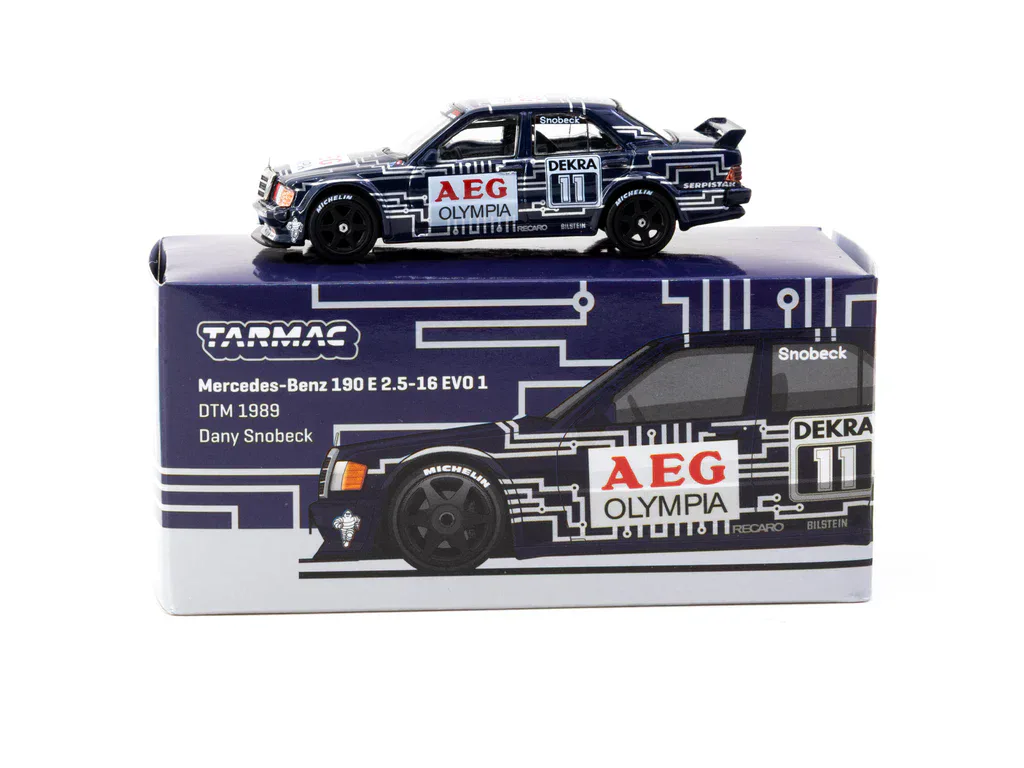 1:64 Mercedes-Benz 190 E 2.5-16 EVO 1 DTM 1989 Dany Snobeck - obrazek 2