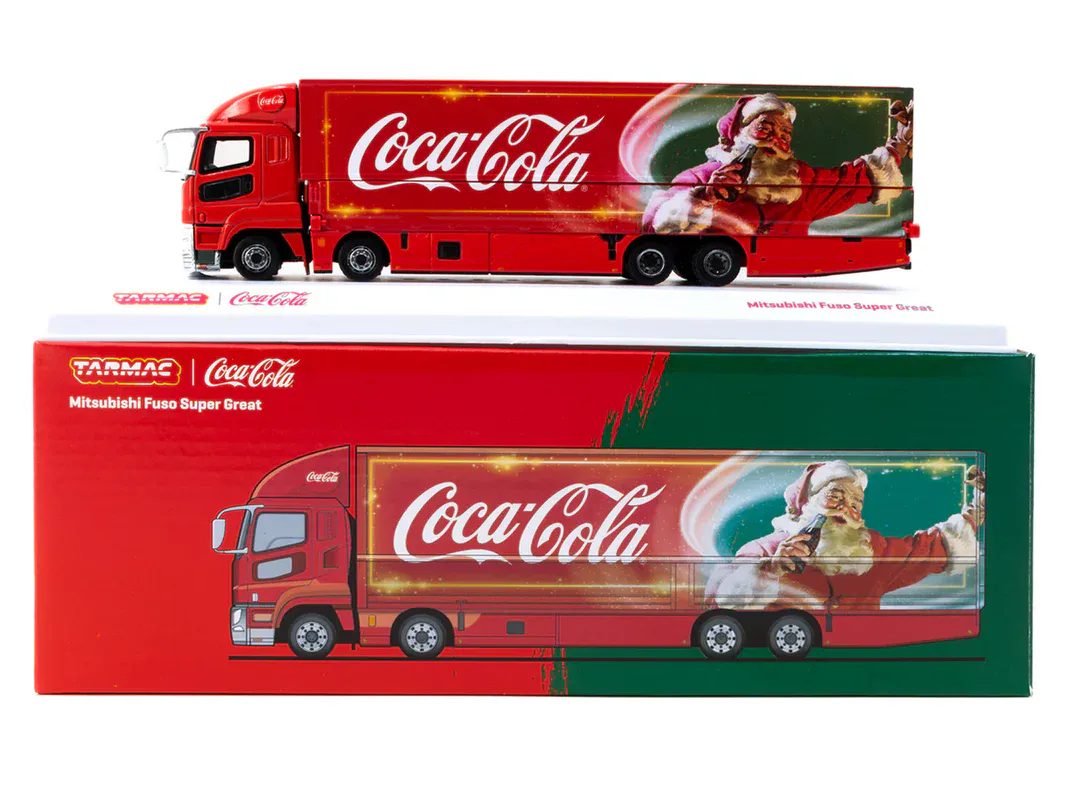 1:64 Mitsubishi Fuso Super Great Coca-Cola - obrazek 5
