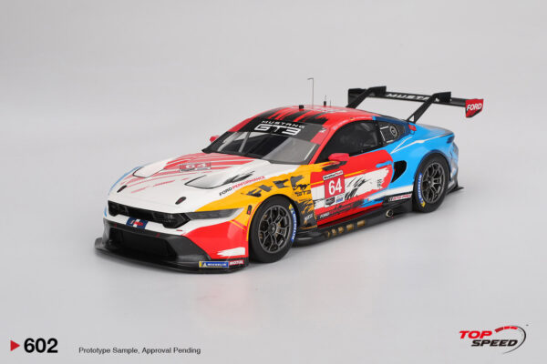 1:18 Ford Mustang GT3 #64 2024 IMSA Laguna Seca Ford Multimatic Motorsports