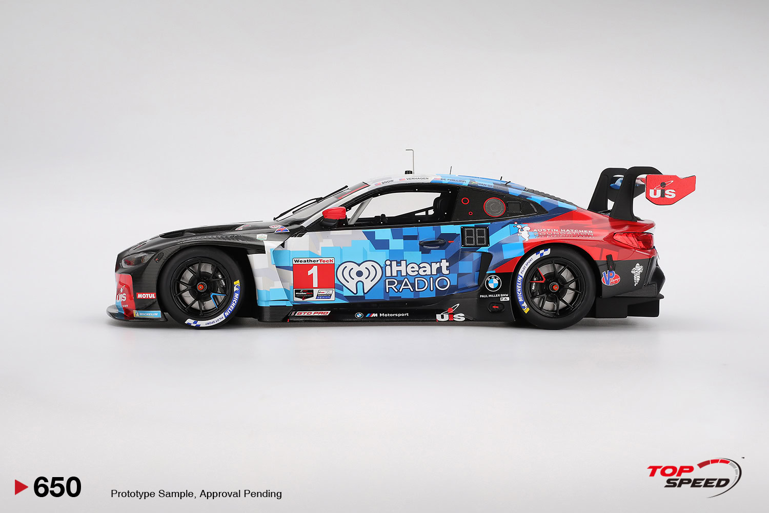 1:18 BMW M4 GT3 EVO #1 2025 IMSA Daytona 24 Hrs Paul Miller Racing - obrazek 4