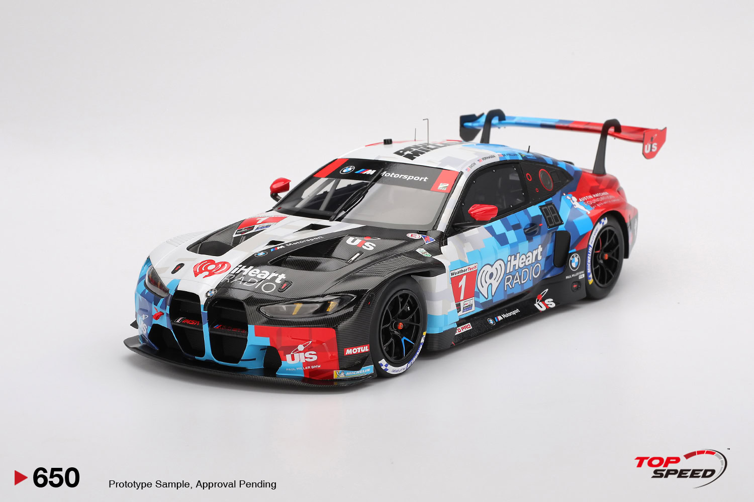 1:18 BMW M4 GT3 EVO #1 2025 IMSA Daytona 24 Hrs Paul Miller Racing