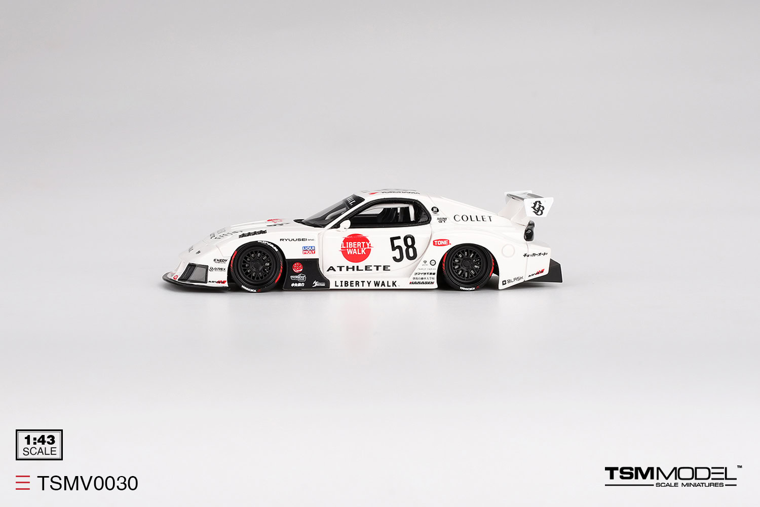 1:43 Mazda RX-7 LB-Hinomaru - obrazek 5
