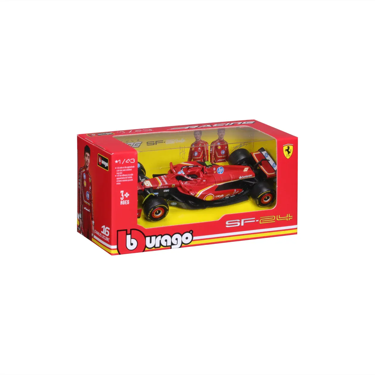 1:43 Ferrari SF24 Carlos Sainz 2024 - obrazek 2