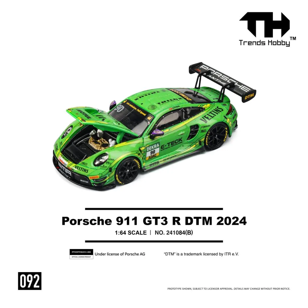1:64 Porsche 911 GT3 R Green - obrazek 2
