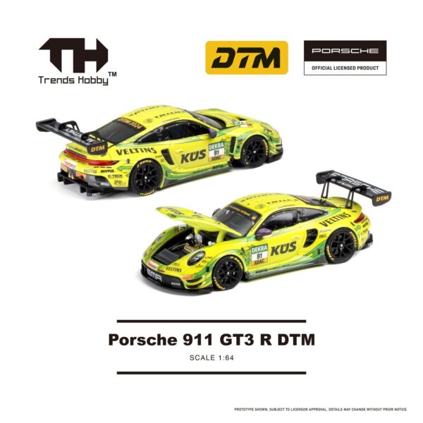 1:64 Porsche 911 GT3 R DTM Yellow