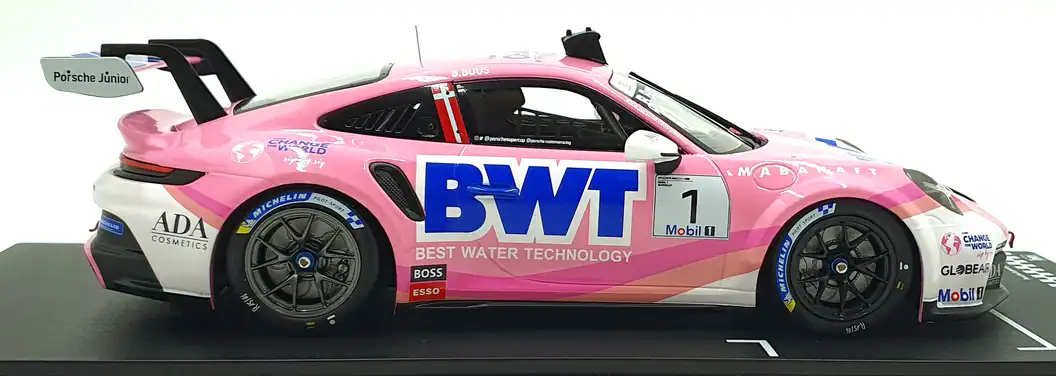 1:18 Porsche 911 GT3 Cup #1 Bastian Buus Supercup Champion 2023 - obrazek 4