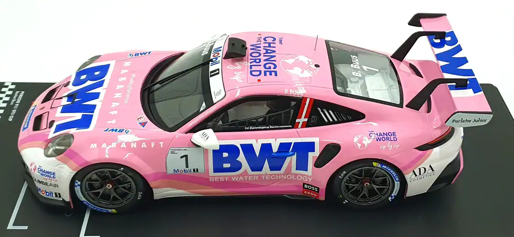 1:18 Porsche 911 GT3 Cup #1 Bastian Buus Supercup Champion 2023 - obrazek 3