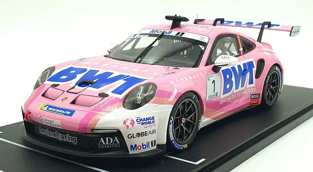 1:18 Porsche 911 GT3 Cup #1 Bastian Buus Supercup Champion 2023