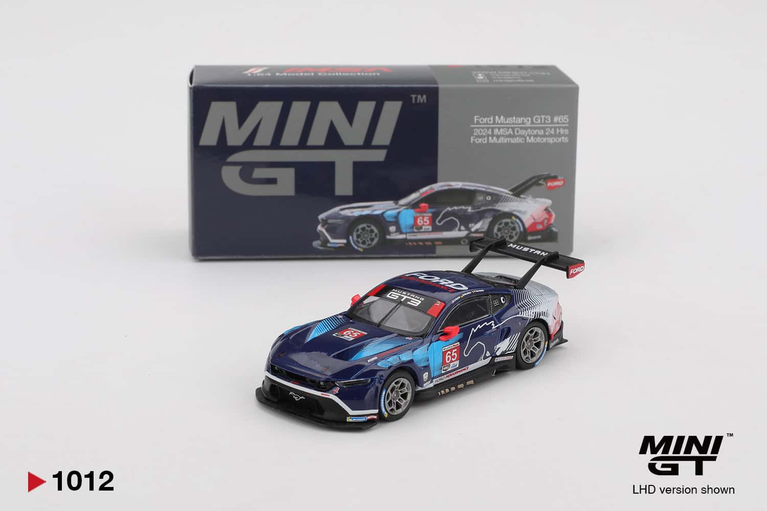 1:64 Ford Mustang GT3 #65 Ford Multimatic Motorsports 2024 IMSA Daytona 24 Hrs - obrazek 2