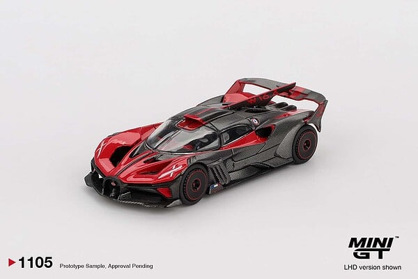 1:64 Bugatti Bolide Red