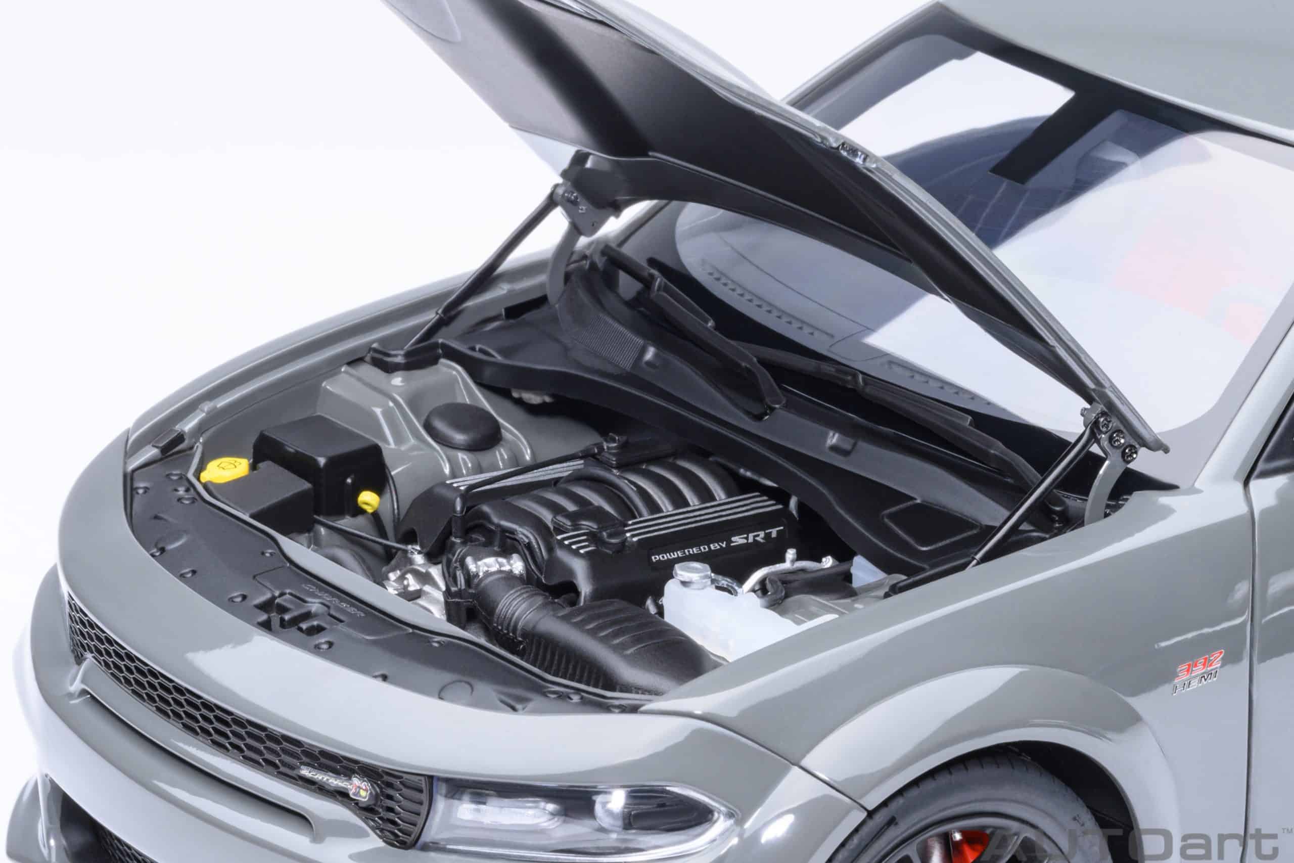 1:18 Dodge Charger Scat Pack Widebody (Destroyer Grey) - obrazek 13