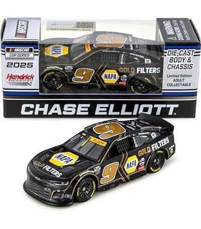 1:64 Chase Elliott #9 Napa Gold Filters 2025 Chevrolet