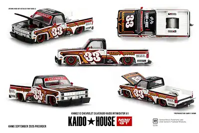 1:64 Chevrolet Silverado KAIDO Intimidator V1