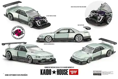 1:64 Nissan Silvia S13-R KAIDO WORKS V1