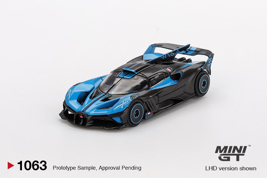 1:64 Bugatti Bolide Presentation