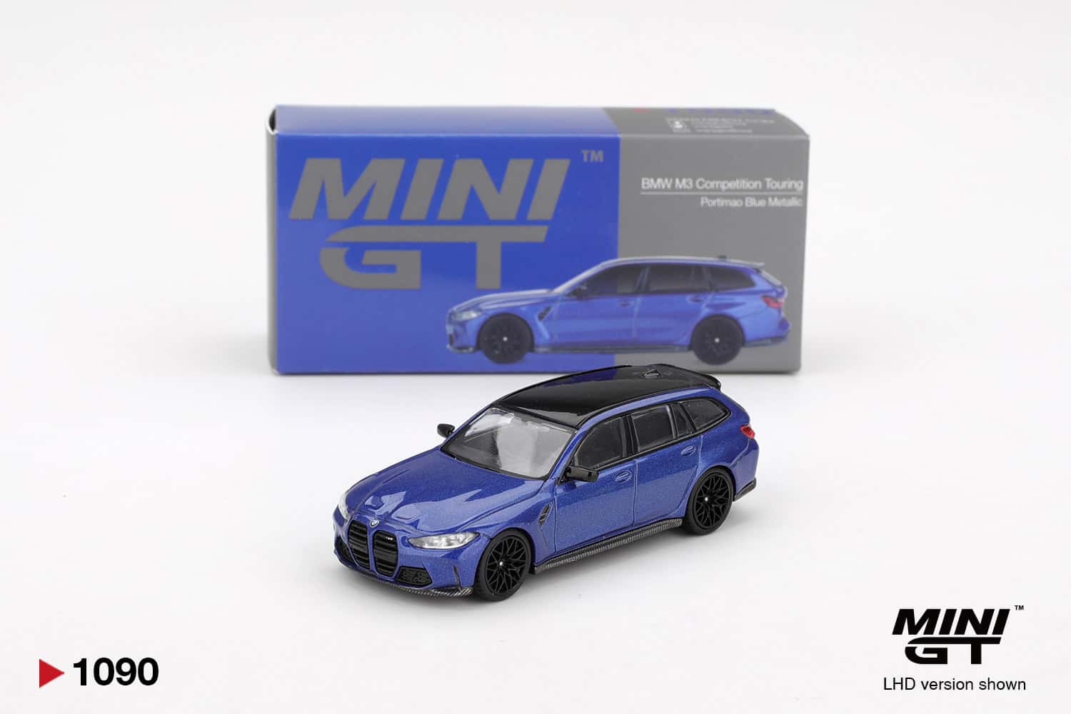 1:64 BMW M3 Competition Touring Portimao Blue Metallic - obrazek 2