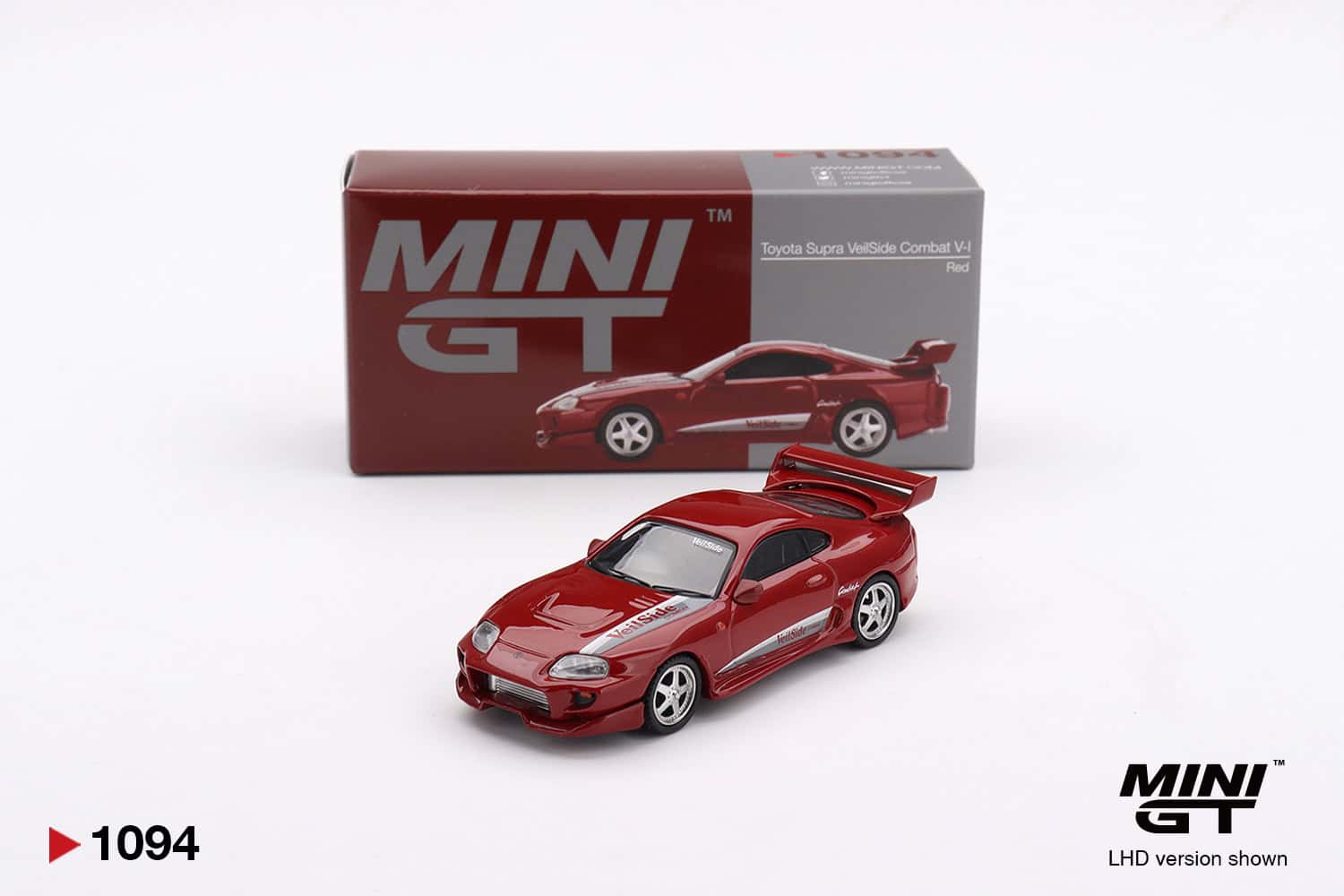 1:64 Toyota Supra VeilSide Combat V-I Red - obrazek 2