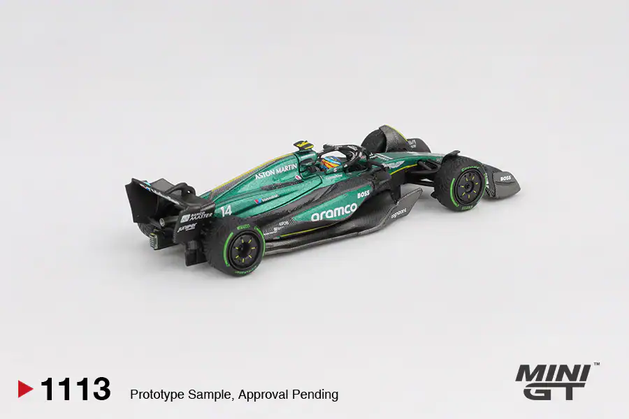 1:64 Aston Martin AMR24 #14 2024 F1 Canadian GP Fernando Alonso - obrazek 2