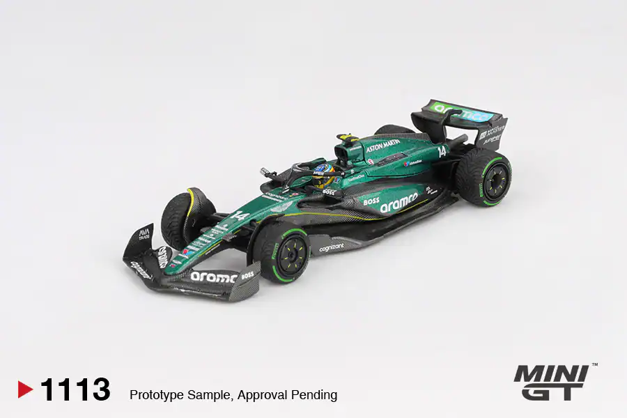 1:64 Aston Martin AMR24 #14 2024 F1 Canadian GP Fernando Alonso