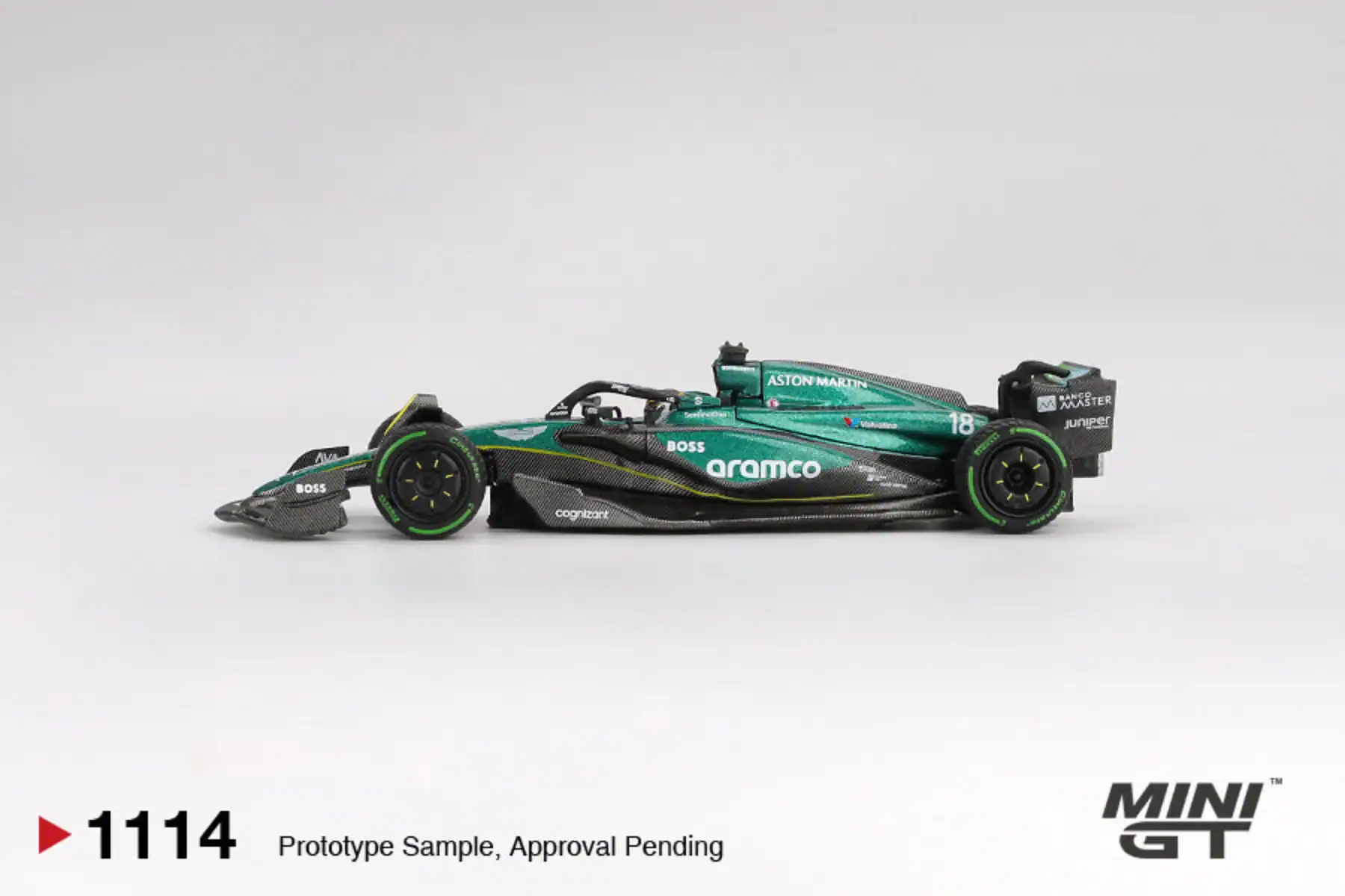 1:64 Aston Martin AMR24 #18 2024 F1 Canadian GP Lance Stroll - obrazek 3