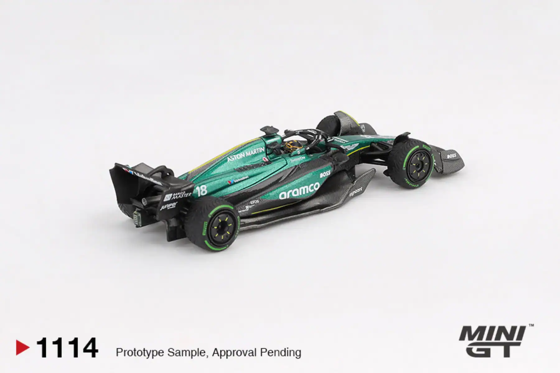 1:64 Aston Martin AMR24 #18 2024 F1 Canadian GP Lance Stroll - obrazek 2