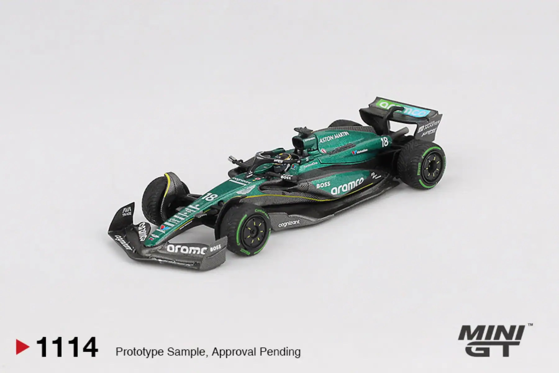 1:64 Aston Martin AMR24 #18 2024 F1 Canadian GP Lance Stroll