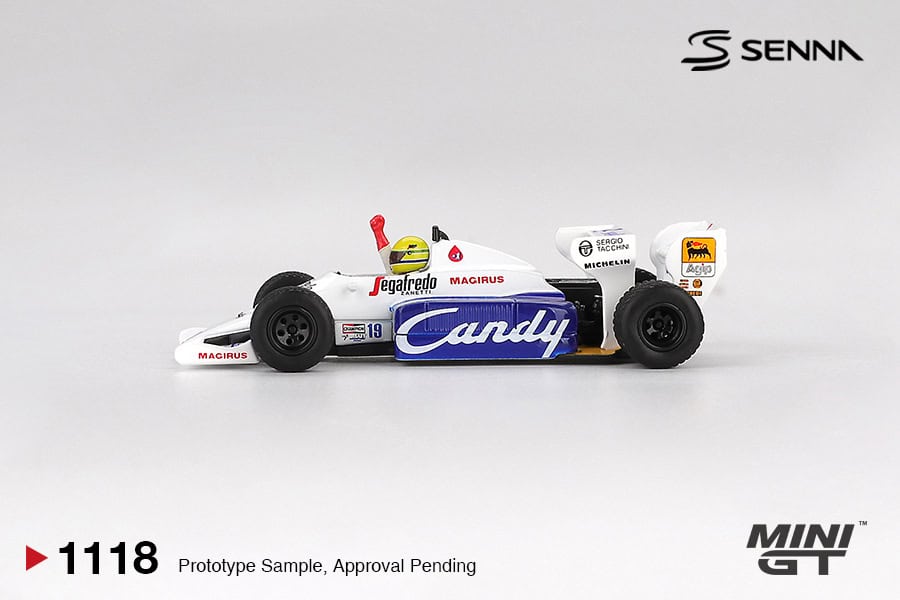 1:64 Toleman TG184 #19 1984 Monaco Grand Prix 2nd Place Ayrton Senna - obrazek 4
