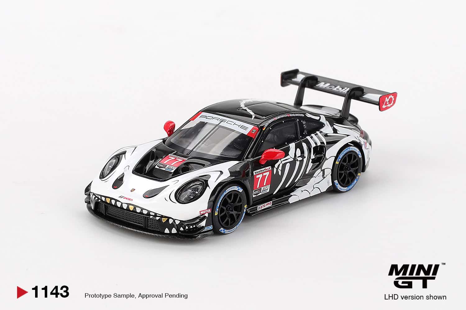 1:64 Porsche 911 GT3 R #77 AO Racing 2025 IMSA Petit Le Mans