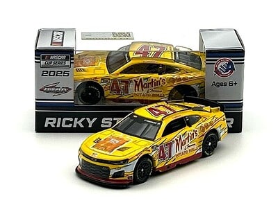 1:64 Ricky Stenhouse Jr #47 Martin’s Famous Potato Rolls 2025 Chevrolet