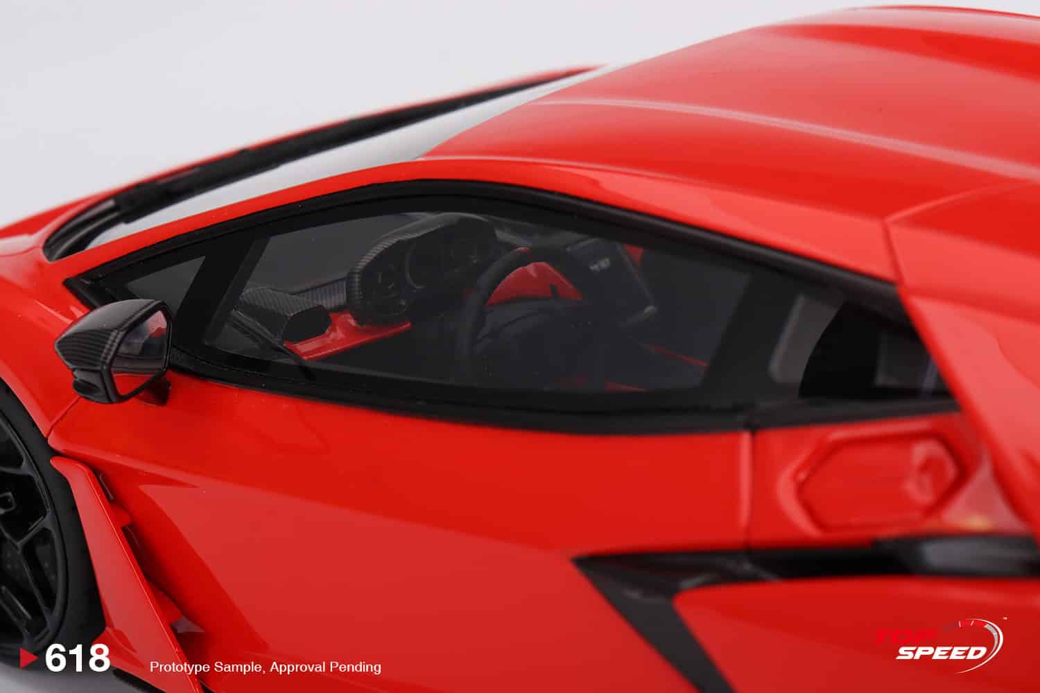 1:18 Lamborghini Revuelto Arancio Dac Lucido - obrazek 6