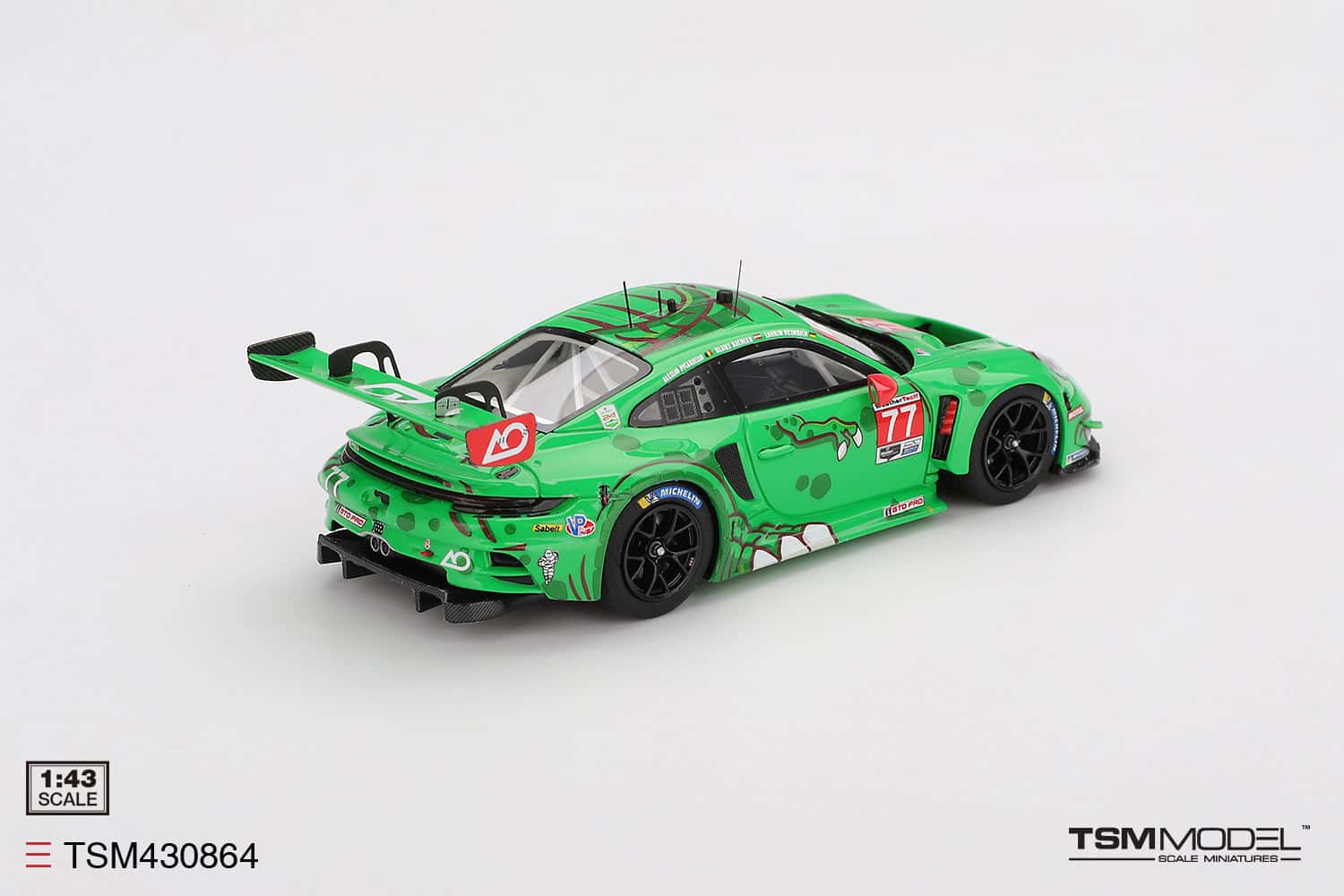 1:43 Porsche 911 GT3 R (992) #77 2025 IMSA DAYTONA 24 Hrs AO Racing - obrazek 3