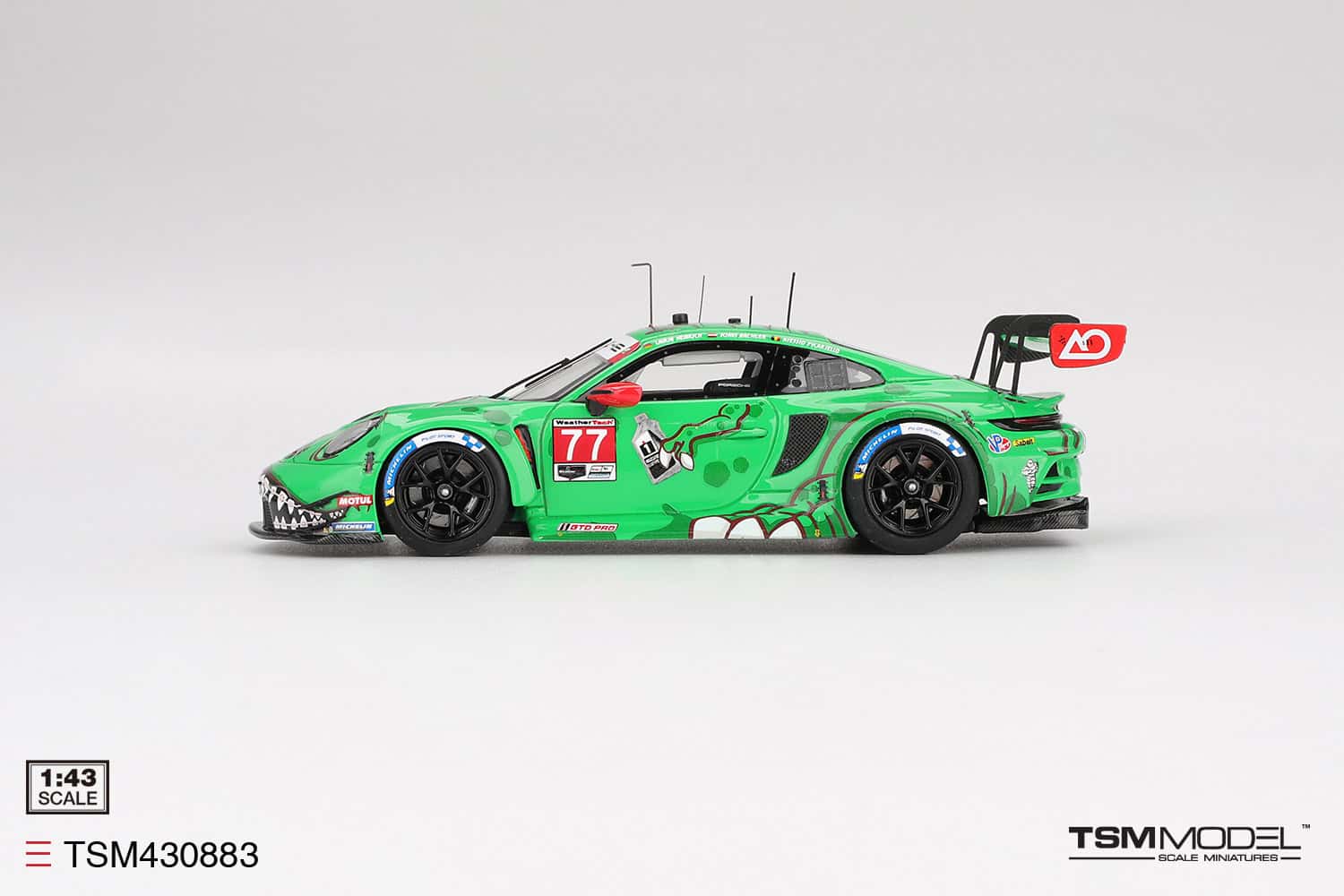 1:43 Porsche 911 GT3 R (992) #77 2025 IMSA Sebring 12 Hrs Class Winner AO Racing - obrazek 4