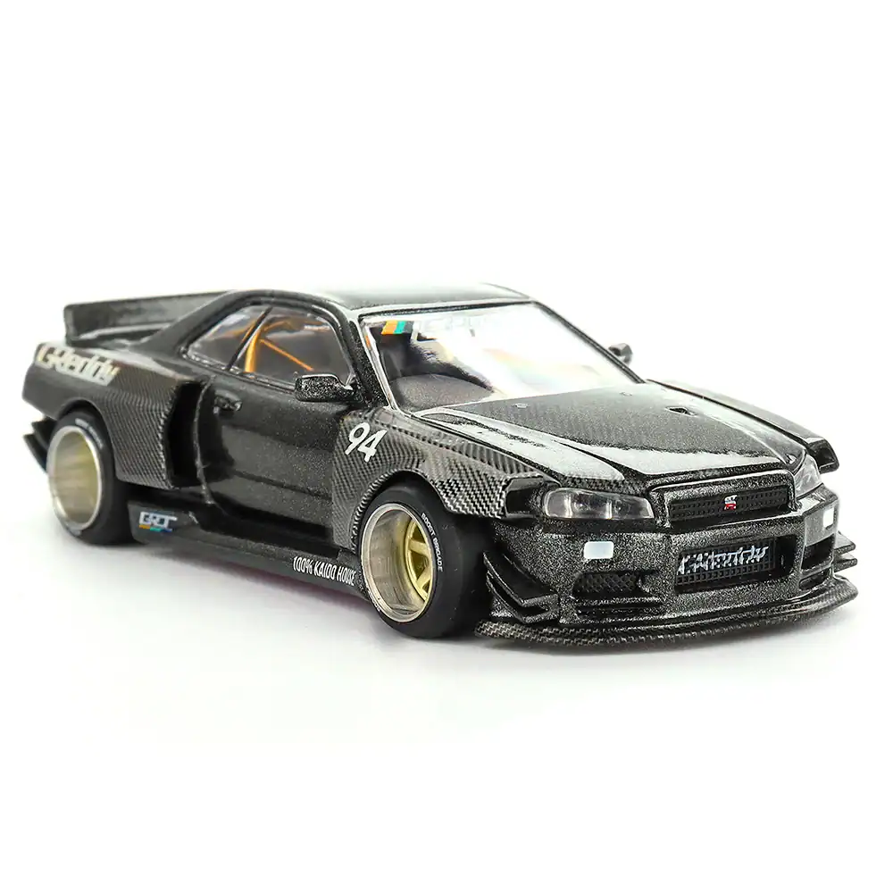 1:64 Nissan Skyline GT-R (R34) Kaido Works GReddy V2 - obrazek 5