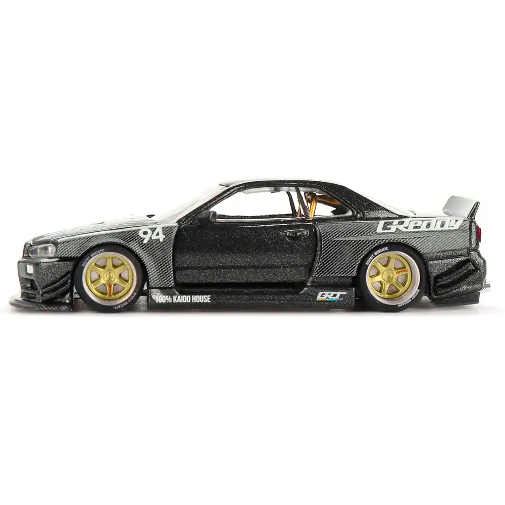 1:64 Nissan Skyline GT-R (R34) Kaido Works GReddy V2 - obrazek 6
