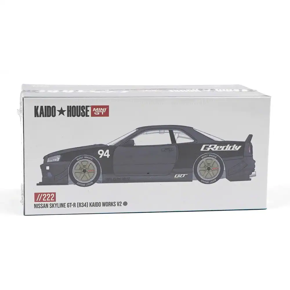 1:64 Nissan Skyline GT-R (R34) Kaido Works GReddy V2 - obrazek 8