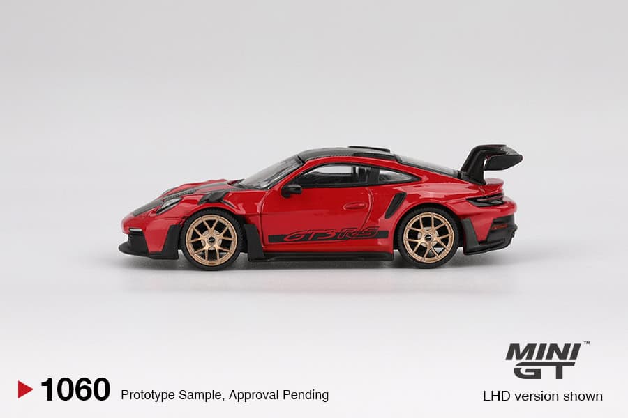 1:64 Porsche 911 (992) GT3 RS Weissach Package Guards Red - obrazek 4