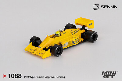 1:64 Lotus 99T #12 1987 Monaco Grand Prix Winner Ayrton Senna