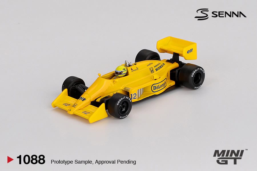 1:64 Lotus 99T #12 1987 Monaco Grand Prix Winner Ayrton Senna