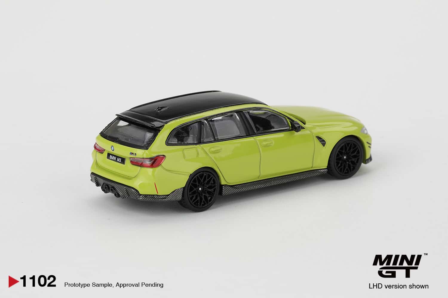 1:64 BMW M3 M Performance Touring Sao Paulo Yellow - obrazek 3