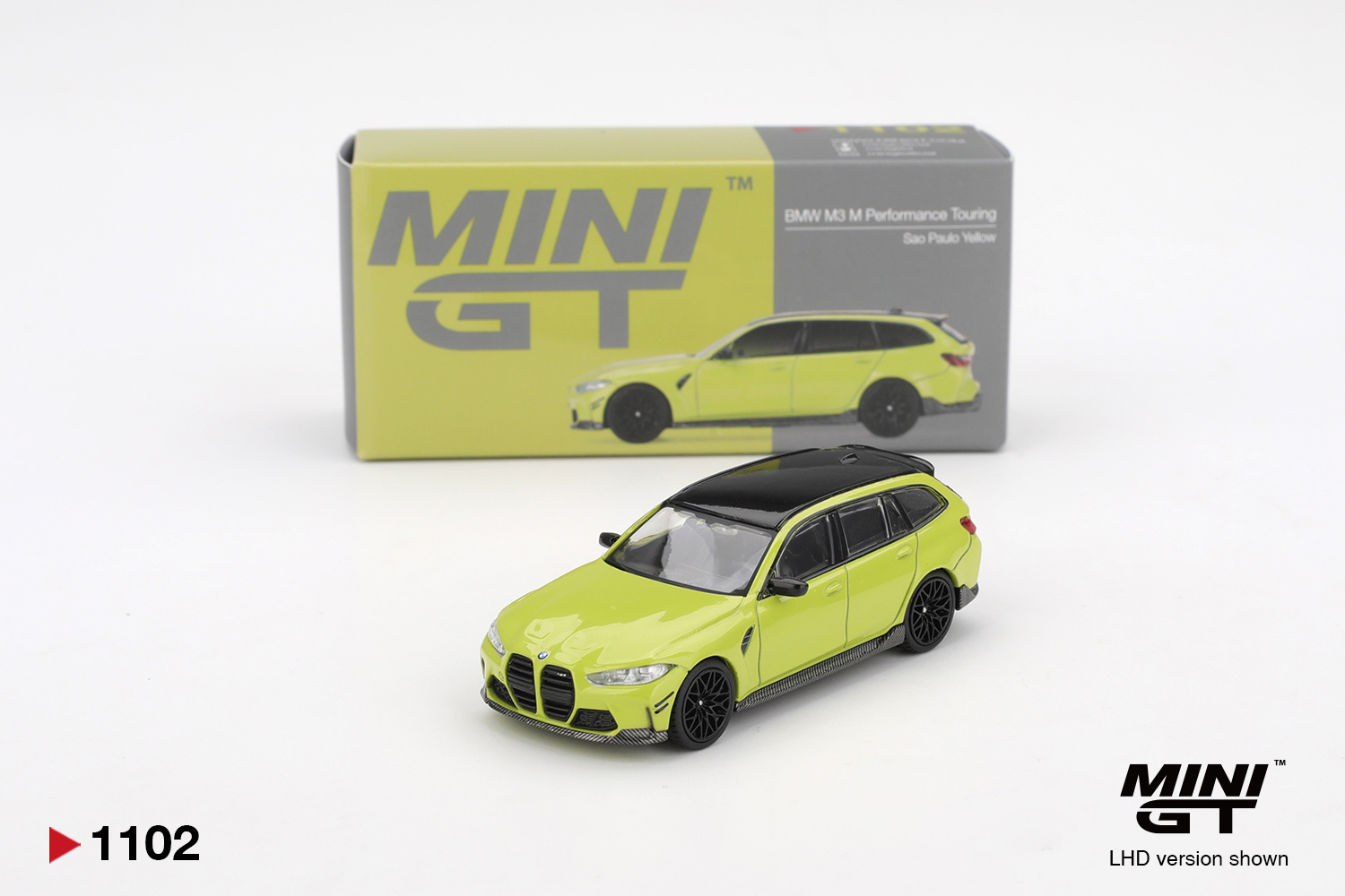 1:64 BMW M3 M Performance Touring Sao Paulo Yellow - obrazek 2