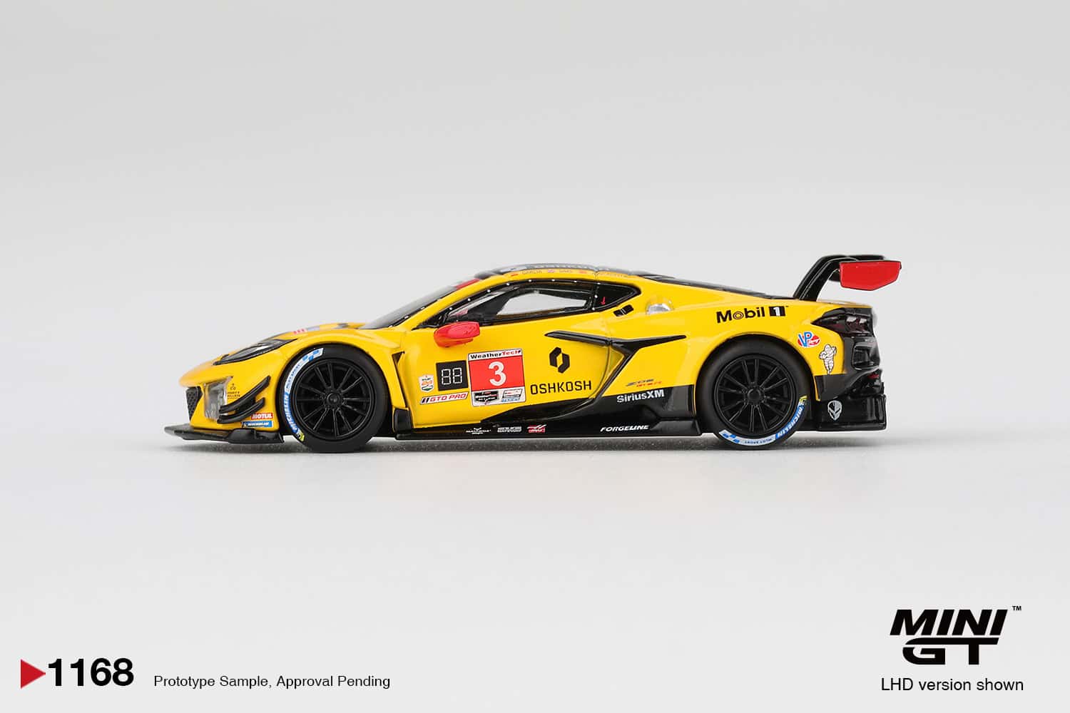 1:64 Chevrolet Corvette Z06 GT.R #3 Corvette Racing by Pratt Miller Motorsports 2025 IMSA Daytona 24 Hrs - obrazek 3