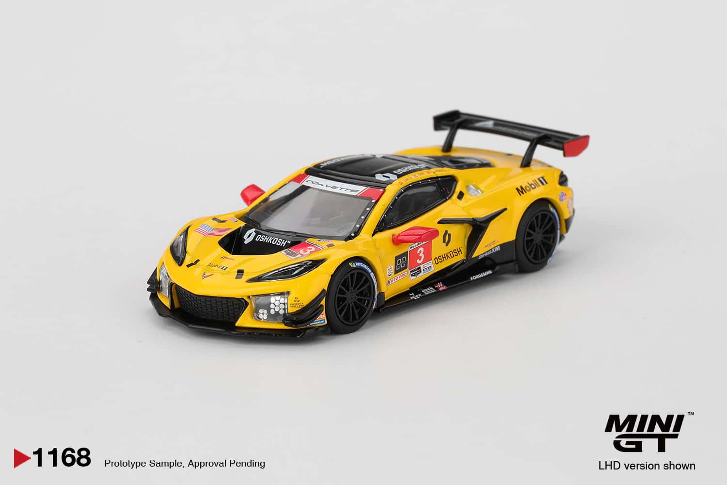 1:64 Chevrolet Corvette Z06 GT.R #3 Corvette Racing by Pratt Miller Motorsports 2025 IMSA Daytona 24 Hrs