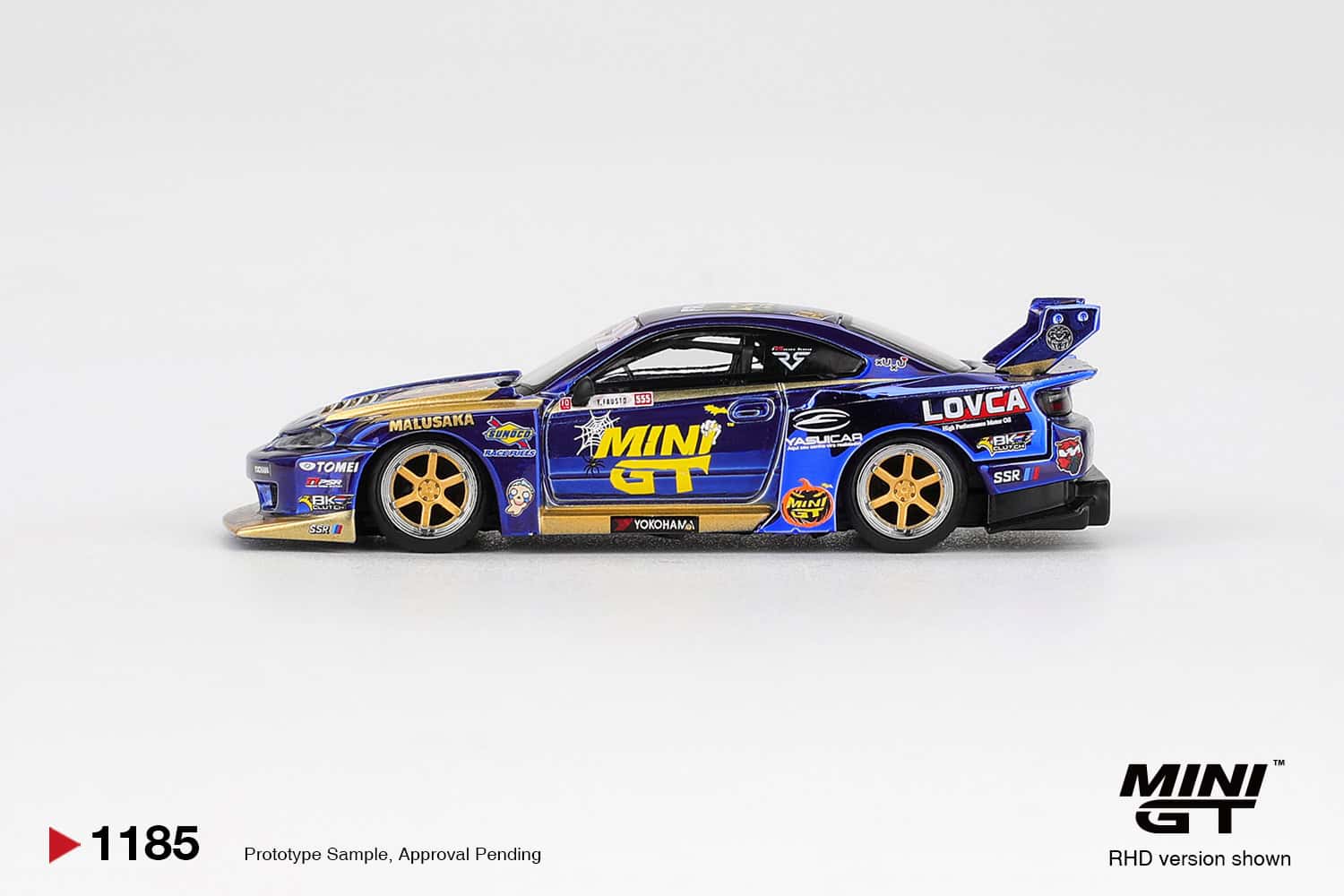 1:64 Nissan LB-Super Sillhouette S15 SILVIA #555 Team MINI GT Liberty Walk 2025 Formula Drift Halloween Special - obrazek 5