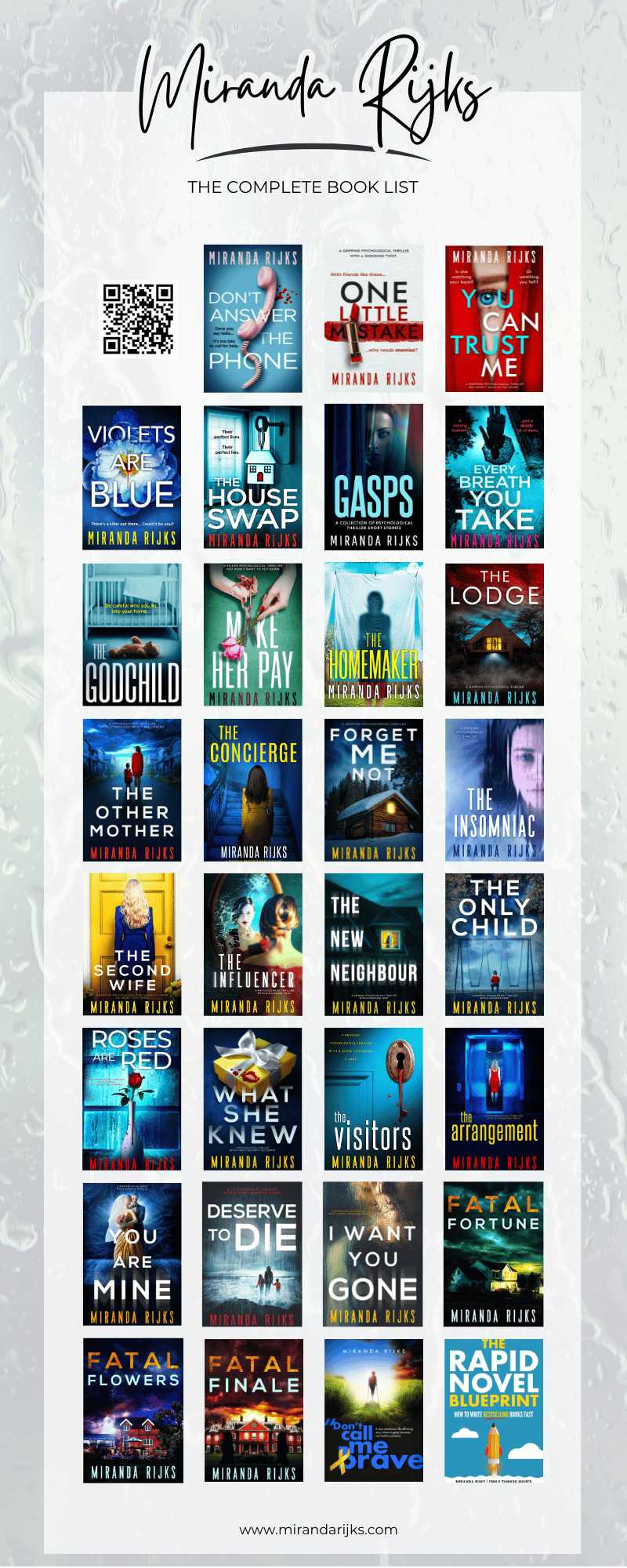 The Complete Book List for phone