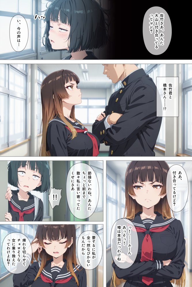 とにかくヤリたくて妥協の末付き合った地味顔で貧相な体の女子をうっかり孕ませてしまった俺の末路 hitomiエロ漫画raw(同人誌)無料サンプル画像035