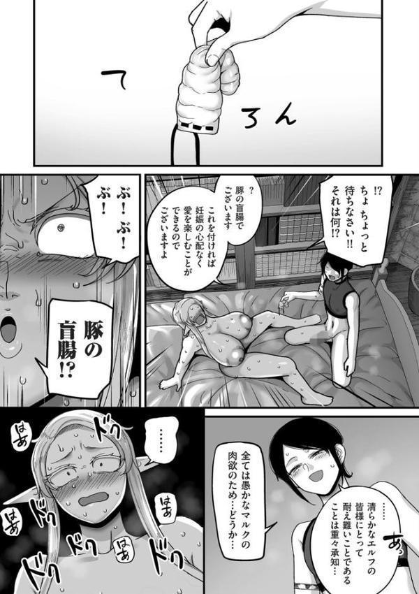 限界熟女エルフ専用! 男娼デリバリーサービス!!【電子特装版】 hitomiエロ漫画raw(同人誌)無料サンプル画像027