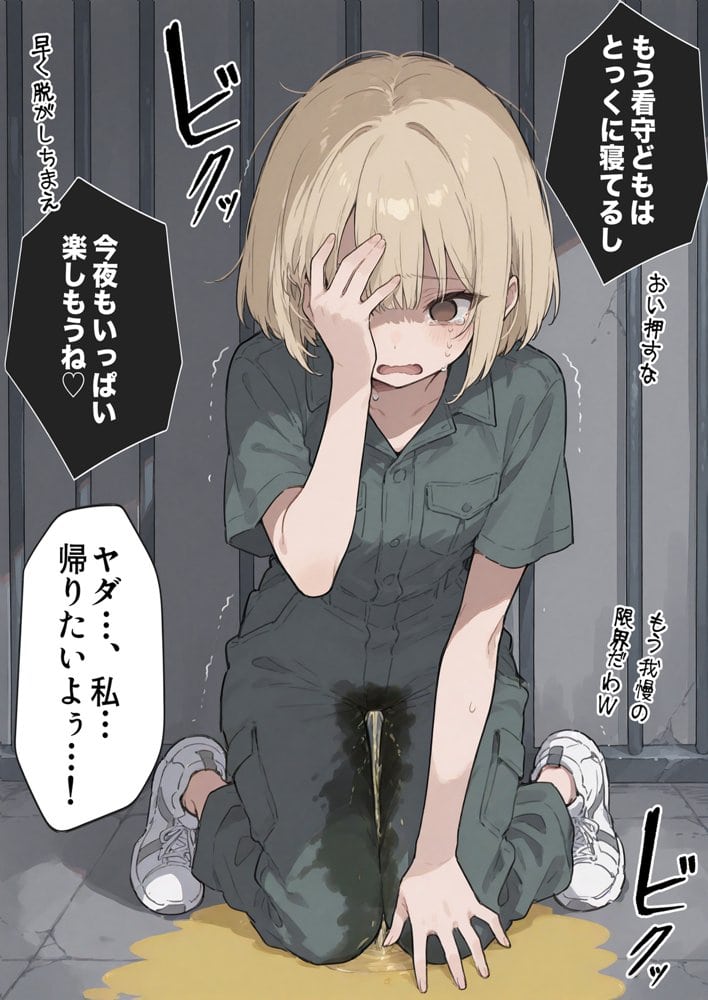 男性刑務所肉便器女 男として誤認逮捕されたOLの末路 hitomiエロ漫画raw(同人誌)無料サンプル画像002